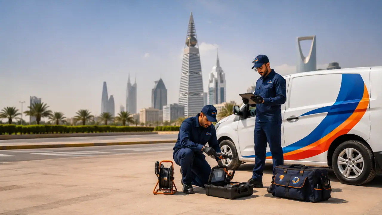 كشف المرافق وصيانة المباني بجهاز GPR في الرياض — فحص 360